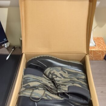 Weatherproof Mens Adam 2 Leather Closed Toe Ankle Cold Weather Camo US Mens 12