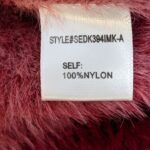 Altard-State-Hot-Pink-Maria-Top-Fuzzy-Tie-Shoulder-Sweater-Large-Size-235517188041