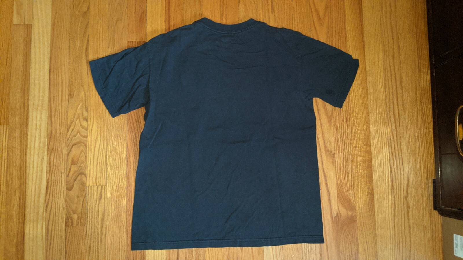 Chicago-Blackhawks-Indian-Hockey-Sports-Dark-Black-Tee-Large-Vintage-Rap-Tupac-235837838331-2