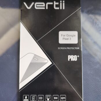 Vertii Tempered Glass Screen Protector for Google Pixel 3 - Clear - 2.5D