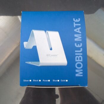 ECandy Mobile Mate Cellphone Holder Silver Aluminum 2.5"