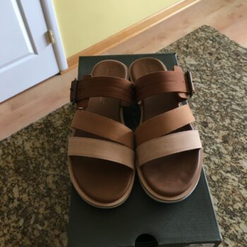 Timberland Adley Shore Slide Brown Full Grain Women's Sandals