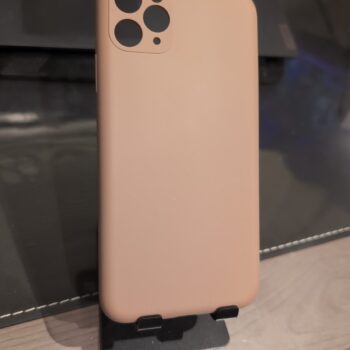 Cordking iPhone 11 Pro Max Case, Silicone Light Brown