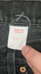 Levis-90s-Vintage-Tarped-Leg-Dark-Black-Denim-Jeans-38×34-No-Big-E-Or-Selvedge-234405989287
